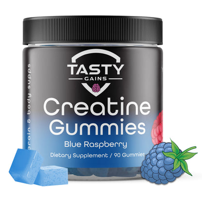 Tasty Gains Creatine Infused Gummies - 90g