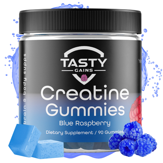 Tasty Gains Creatine Infused Gummies - 90g