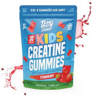 Tasty Gains Kids Creatine Gummies