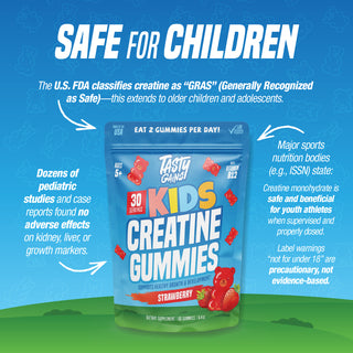 Tasty Gains Kids Creatine Gummies