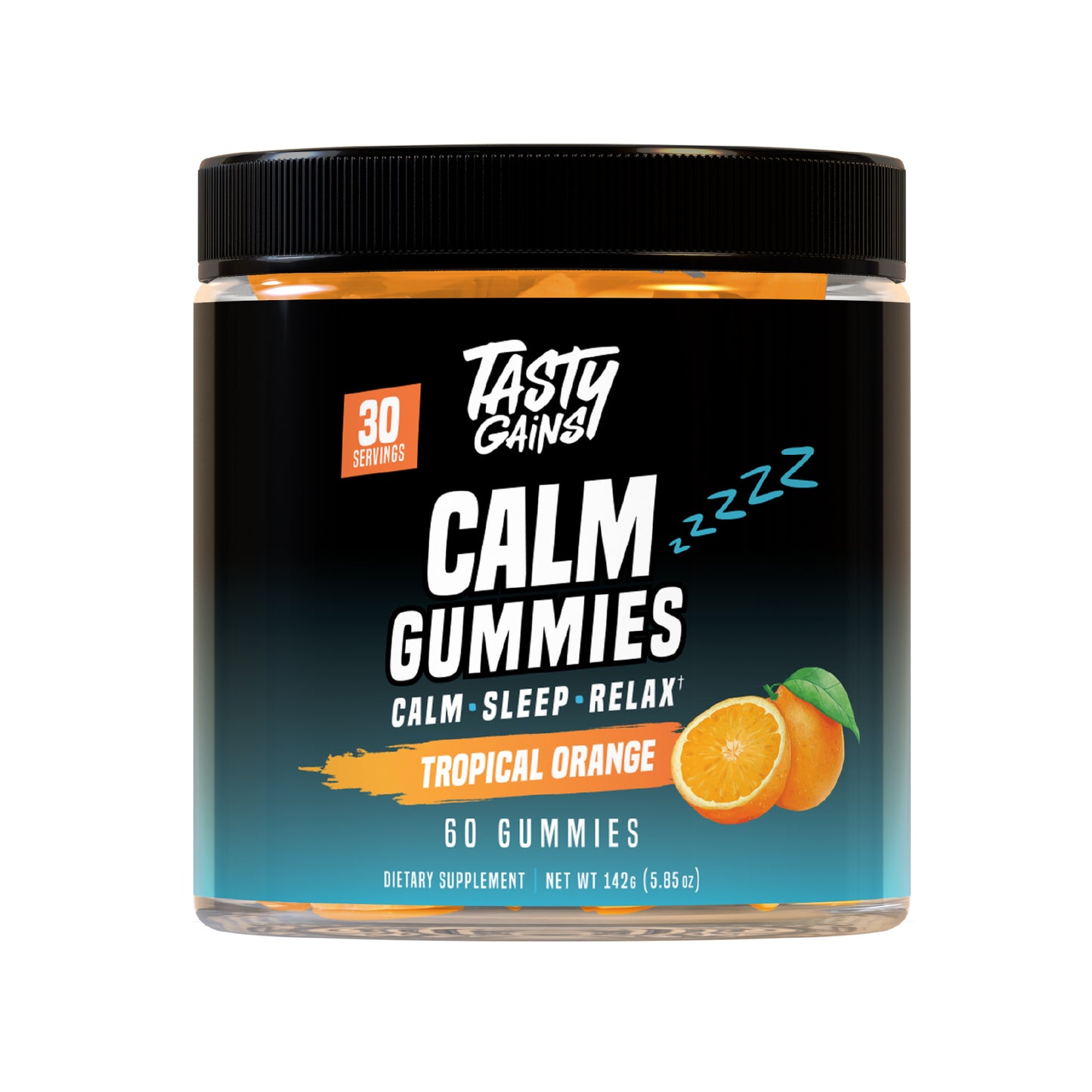 Tasty Gains Calm Gummies (No Melatonin)