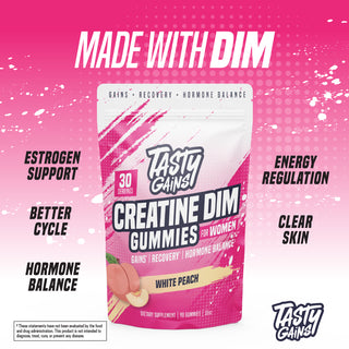 Tasty Gains DIM Creatine Gummies For Women
