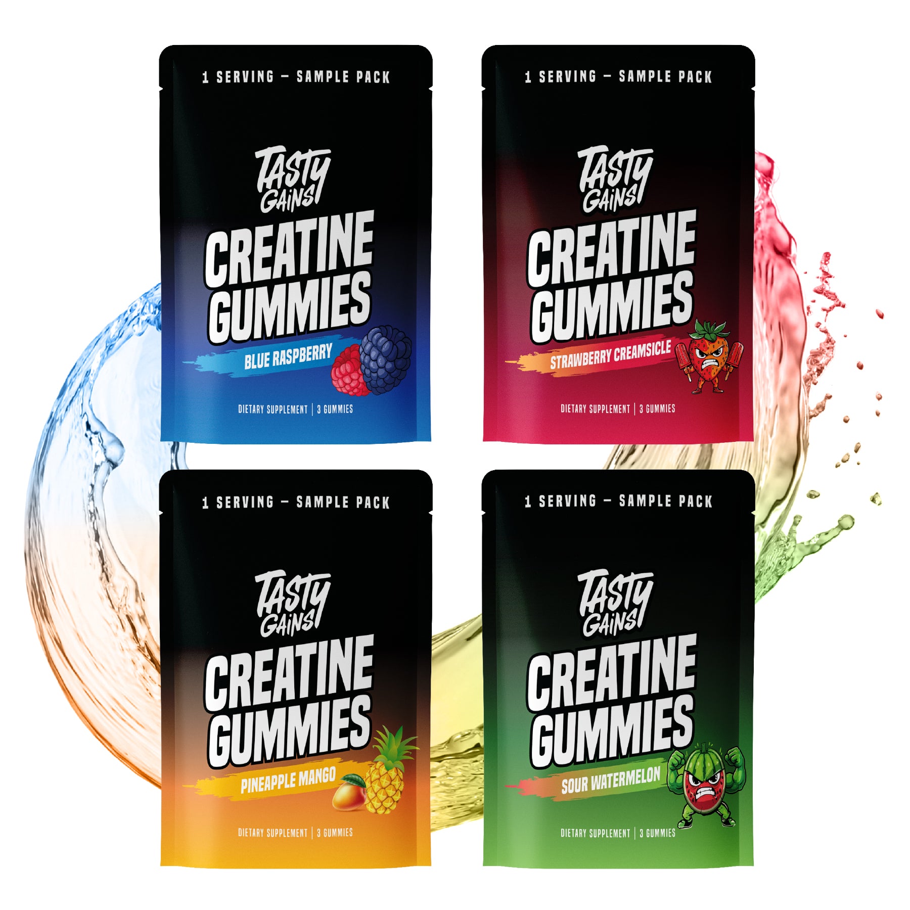 Tasty Gains Creatine Gummies - Single Serving
