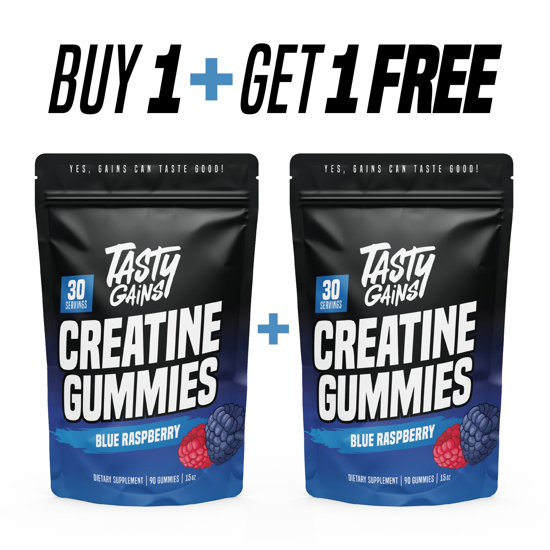 Tasty Gains Creatine Gummies - Holiday BOGO