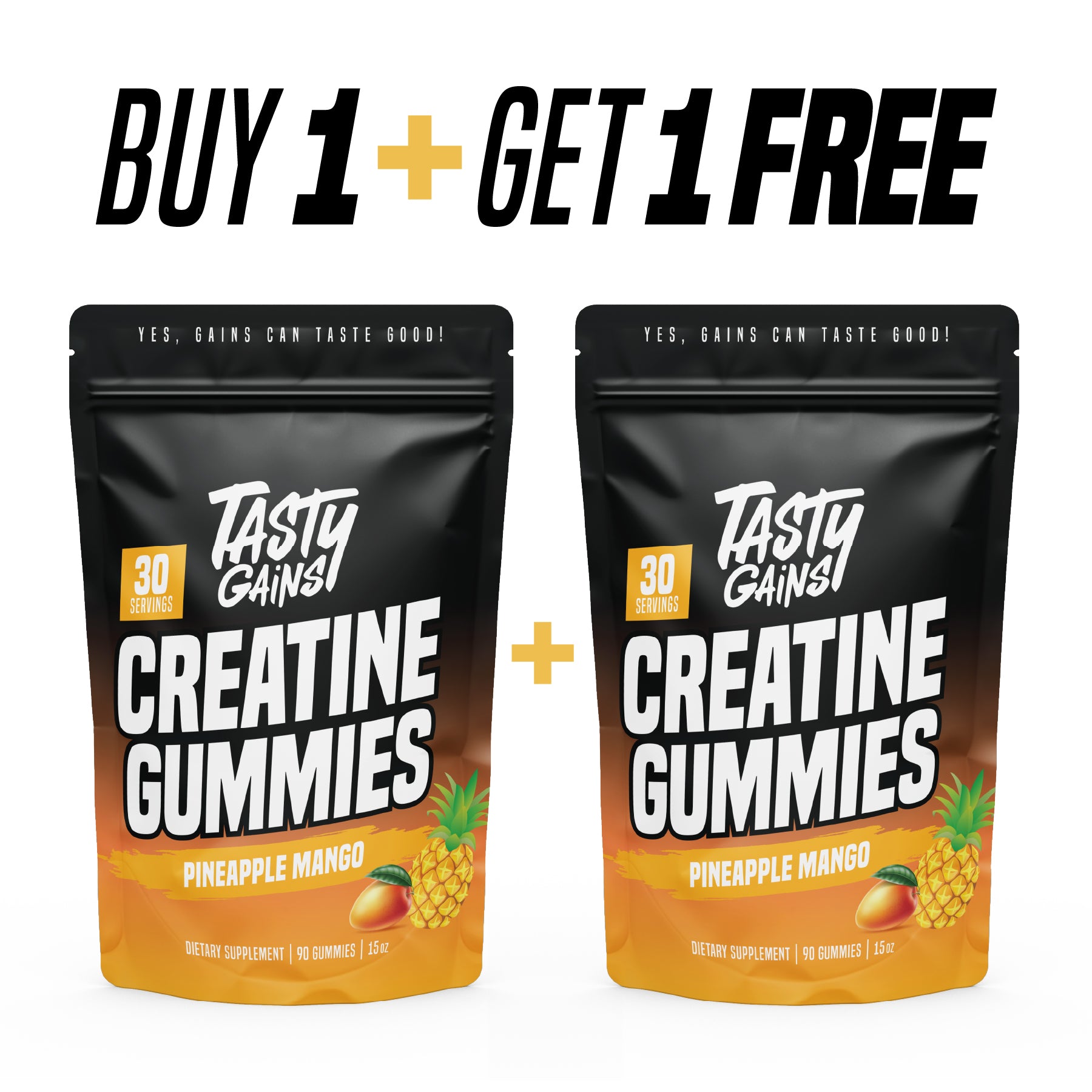 Tasty Gains Creatine Gummies - Holiday BOGO