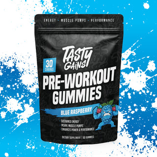 Tasty Gains Pre-Workout Gummies - 30 Servings