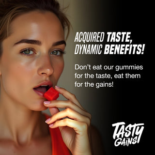 Tasty Gains Pre-Workout Gummies - 30 Servings