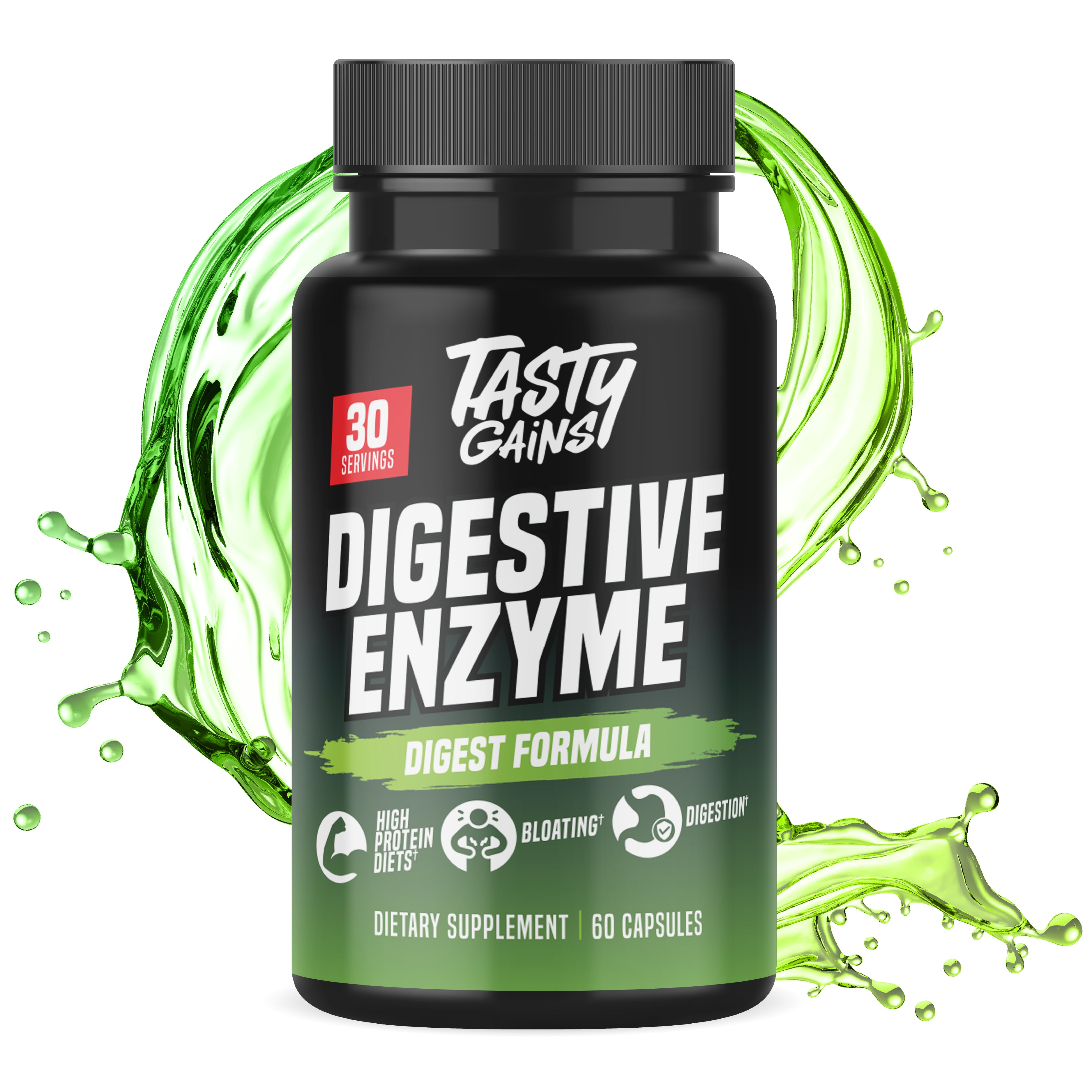 Tasty Gains Digestive Enzyme (Capsule)