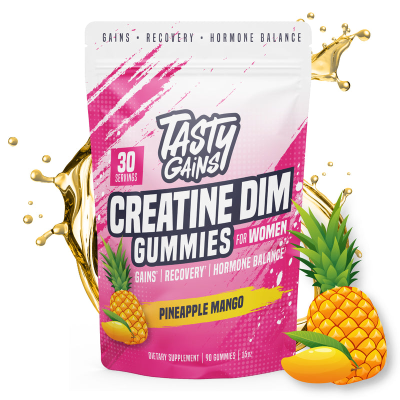Tasty Gains DIM Creatine Gummies For Women
