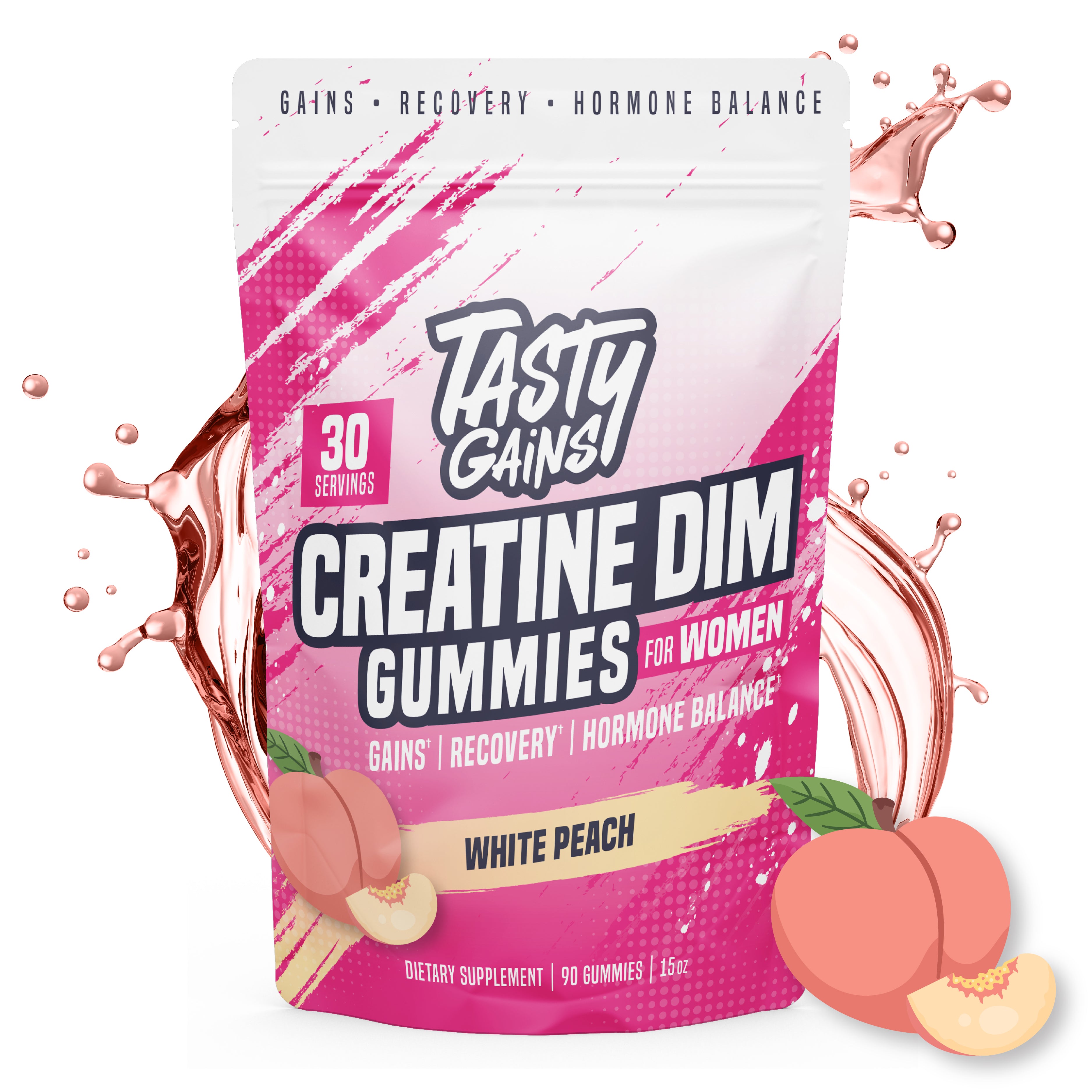 Tasty Gains DIM Creatine Gummies For Women