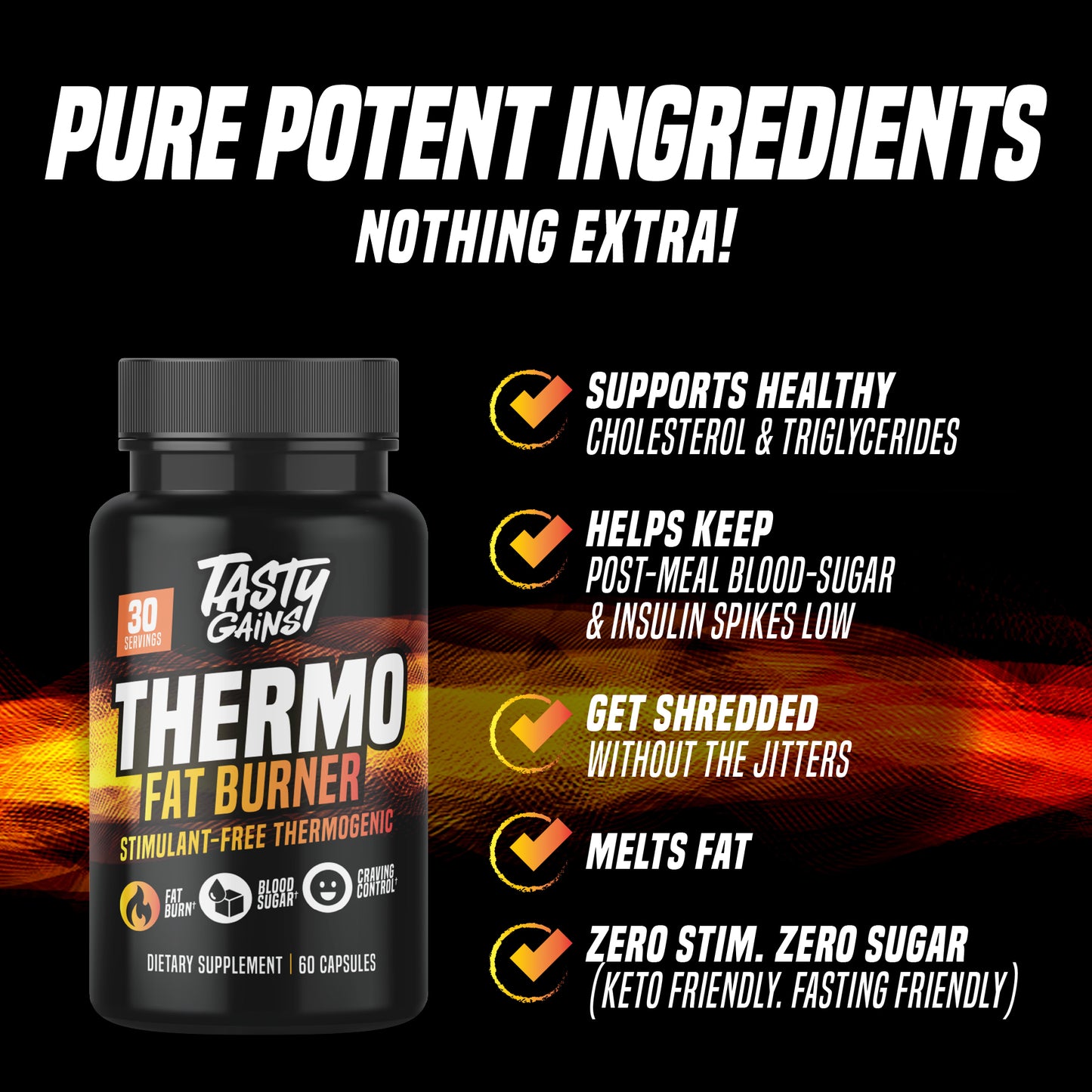 Tasty Gains Thermo Fat Burner