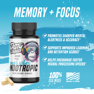 Tasty Gains Work Vibes Nootropic