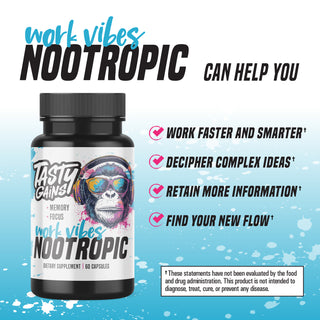 Tasty Gains Work Vibes Nootropic